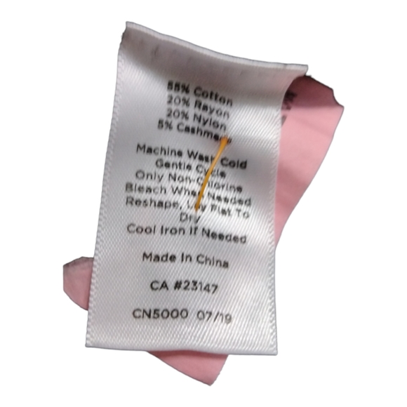 Talbots Colorblock Mock Neck Sz Petite P 4-6 Cashmere Blend Sweater Dress Long - Picture 7 of 16